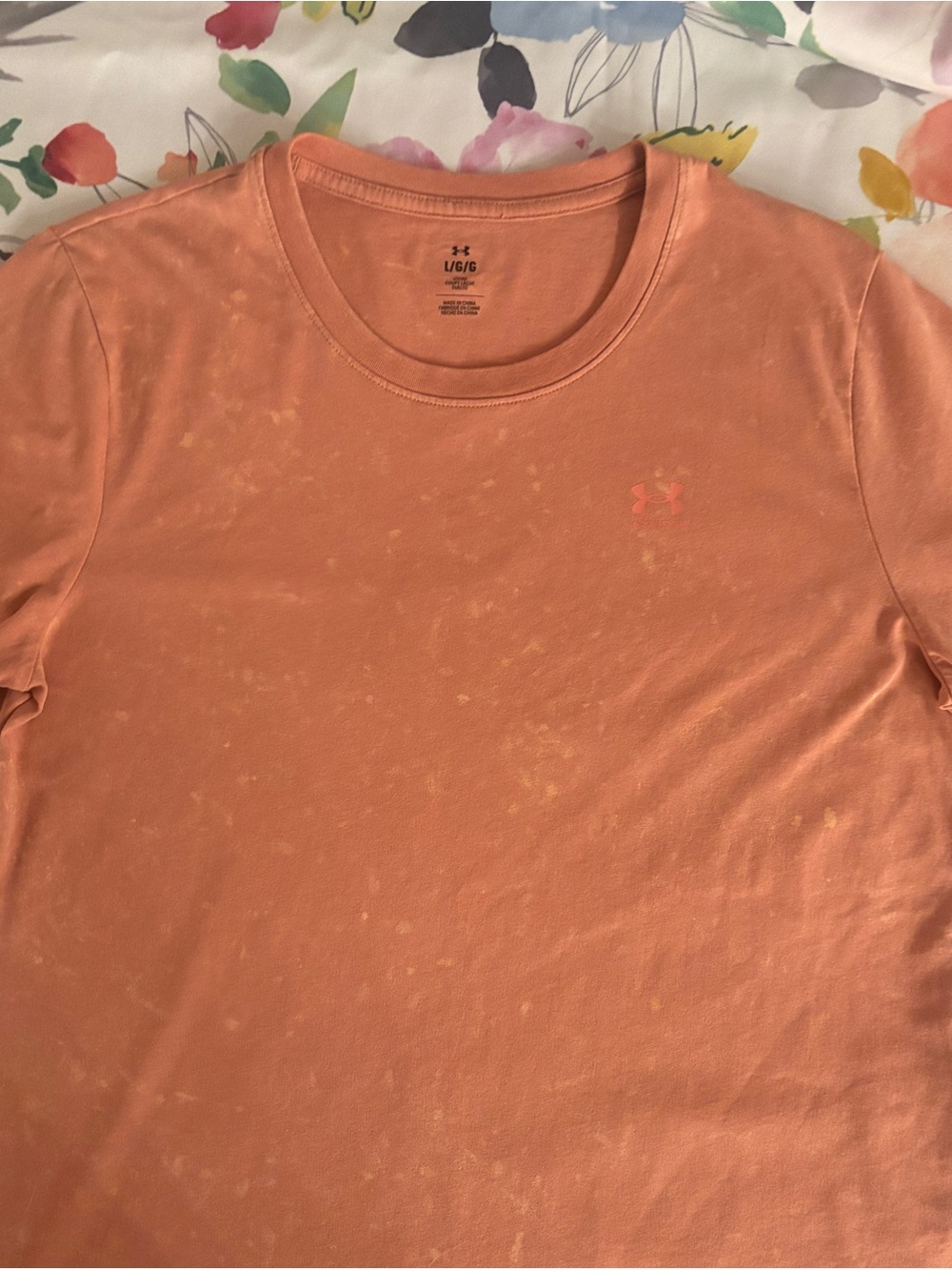Under Armour Women’s Orange Short Sleeve Performance Tee